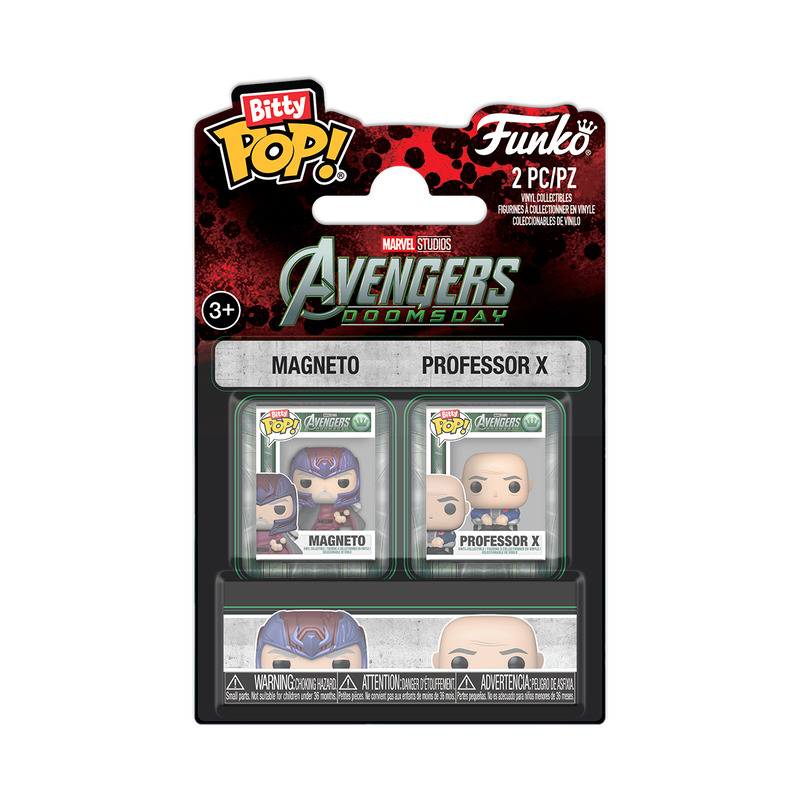 Bitty Pop! Magneto & Professor X 2-Pack, , hi-res view 1