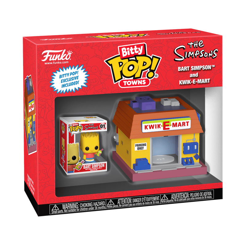 Bitty Pop! Towns Bart Simpson and Kwik-E-Mart, , hi-res view 1
