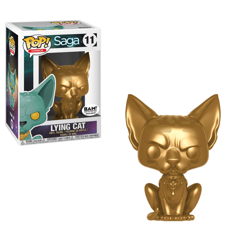 Saga S1- Lying Cat (Gold), , hi-res view 1