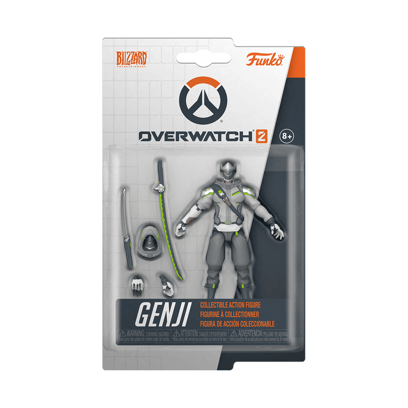 Lave nederdel Spænde Fortify and defend your Overwatch® 2 collection with Funko Action Figure  Genji. Modify this Damage hero with alternate head, hand, and weapons  attachments. Ten interchangeable pieces are included. Warning: Choking  Hazard. Collectible