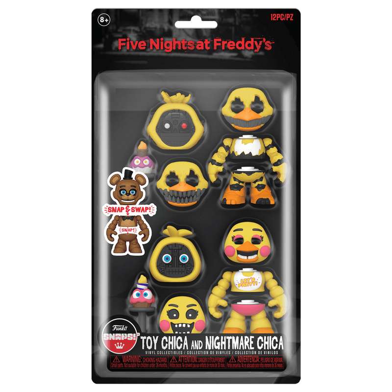 SNAPS! Toy Chica and Nightmare Chica 2-Pack, , hi-res view 2