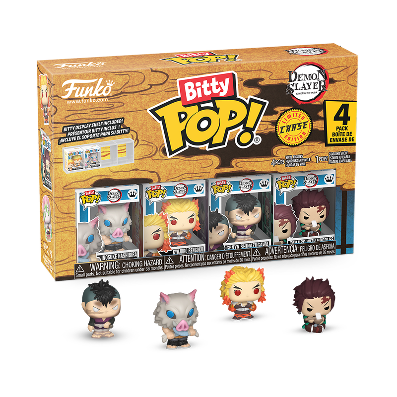 Bitty Pop! Demon Slayer 4-Pack Series 3, , hi-res view 1