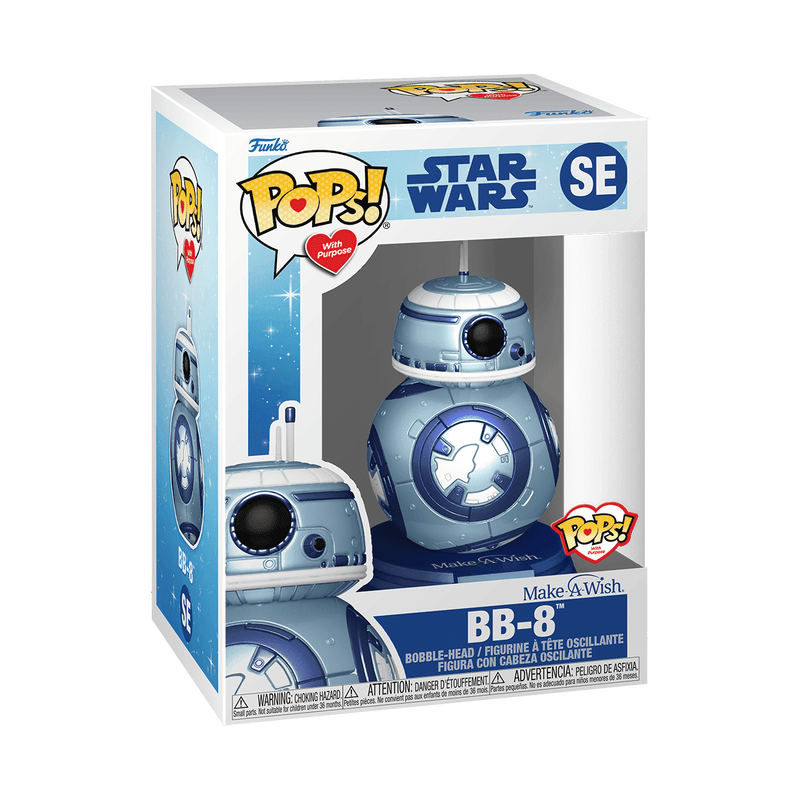 Pop! BB-8 (Metallic) Make-A-Wish, , hi-res view 3