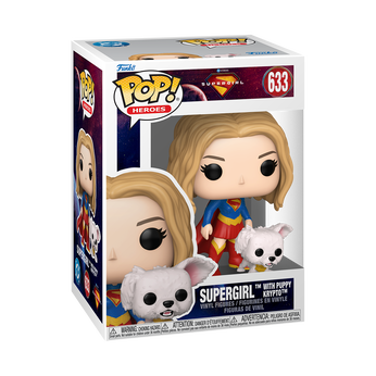 Pop! & Buddy Supergirl with Puppy Krypto, Image 2