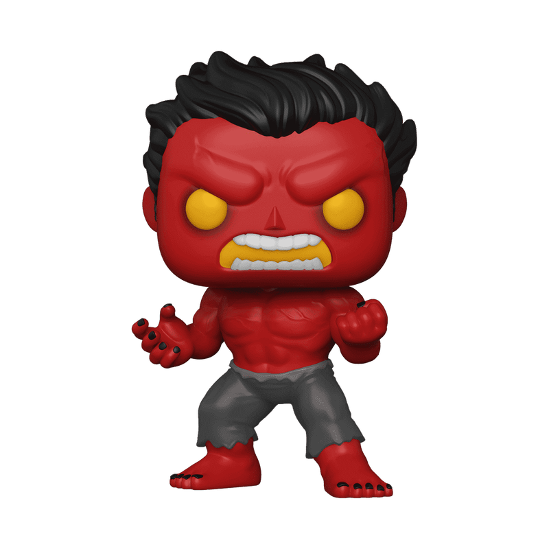 POP Marvel: Hulk- Red Hulk w/(GW)Chase, , hi-res view 2