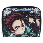 Demon Slayer Tanjiro Kamado Zip Around Wallet, , hi-res view 1