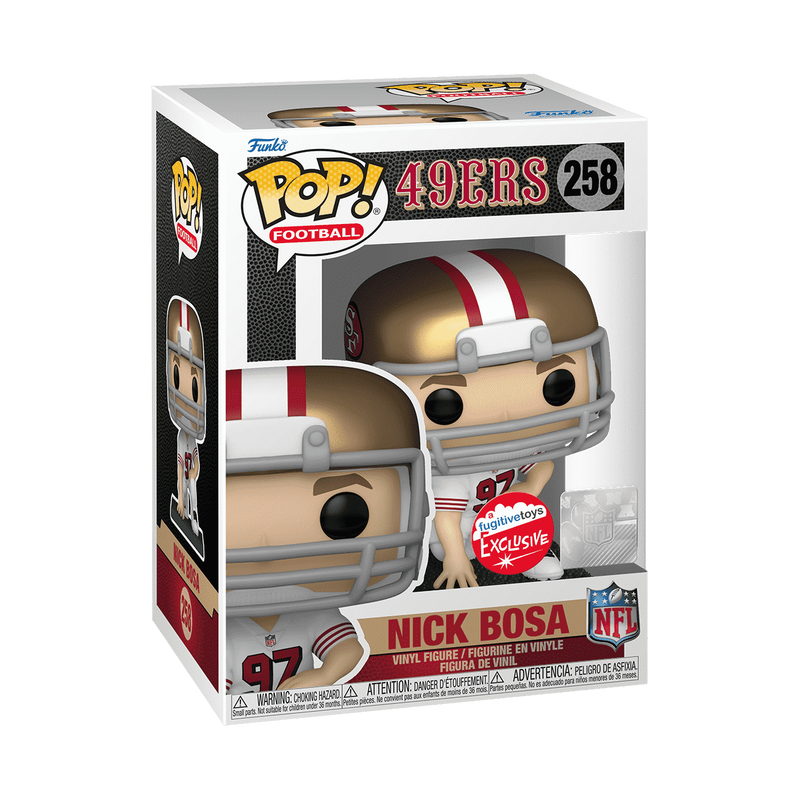 Pop! Nick Bosa (White & Red Uniform), , hi-res view 2