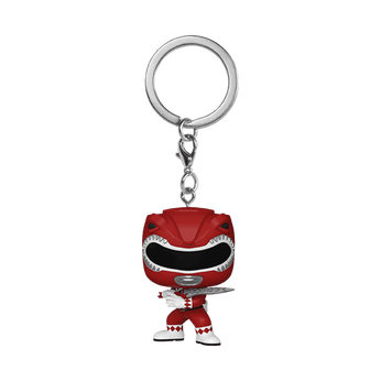 Pop! Keychain Red Ranger (30th Anniversary), Image 1