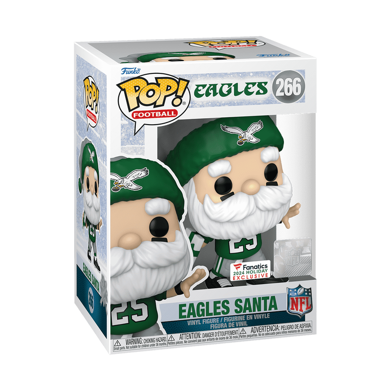 Pop! Eagles Santa (Throwing), , hi-res view 2