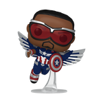 Pop! Captain America (Sam Wilson) (Flying), , hi-res view 1