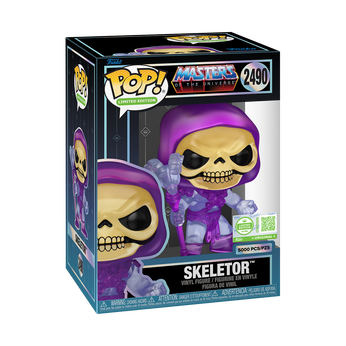 Pop! Skeletor (Translucent) with Pop! Protector, , hi-res view 2