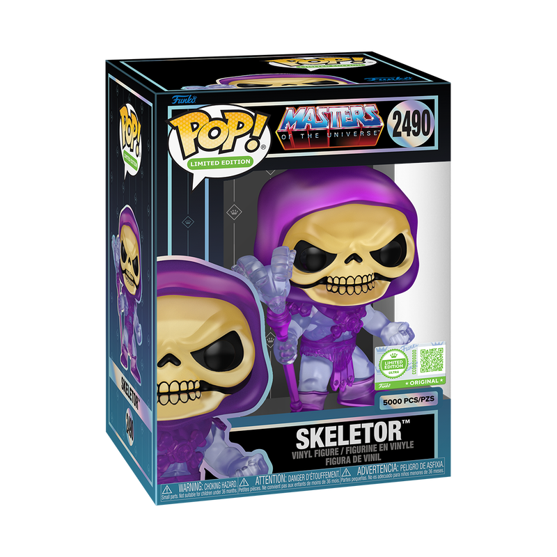 Pop! Skeletor (Translucent) with Pop! Protector, , hi-res view 2