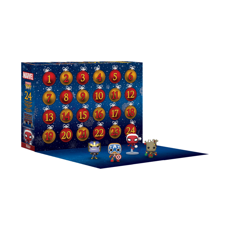 Buy Pocket Pop Marvel 24 Day Holiday Advent Calendar At Funko Buy Pocket Pop Marvel 24 Day Holiday Advent Calendar At Funko