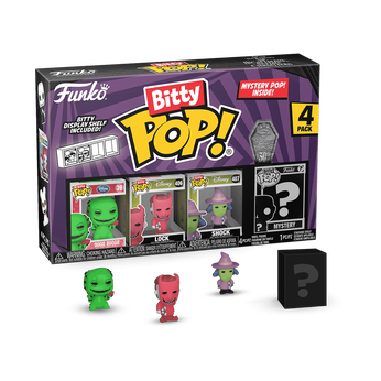 Bitty Pop! The Nightmare Before Christmas 4-Pack Series 1, Image 1