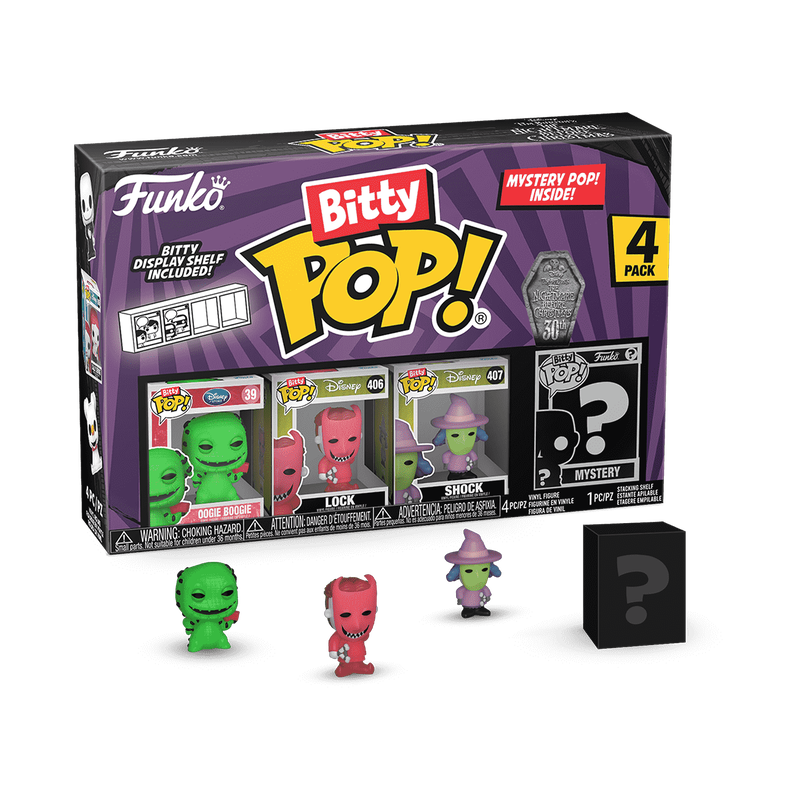 Bitty Pop! The Nightmare Before Christmas 4-Pack Series 1, , hi-res view 1