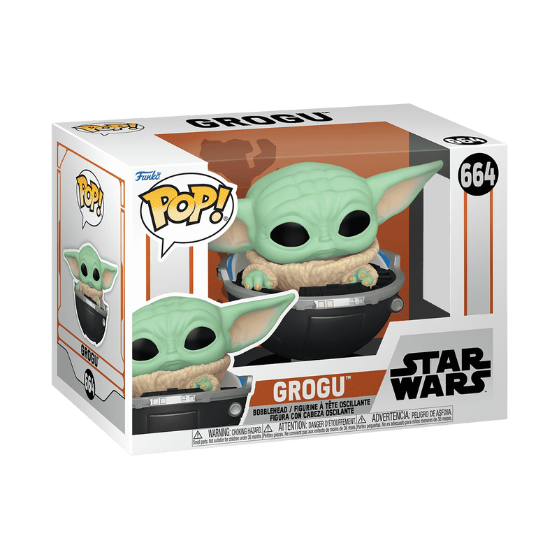 Pop! Grogu in Hovering Pram, , hi-res view 2