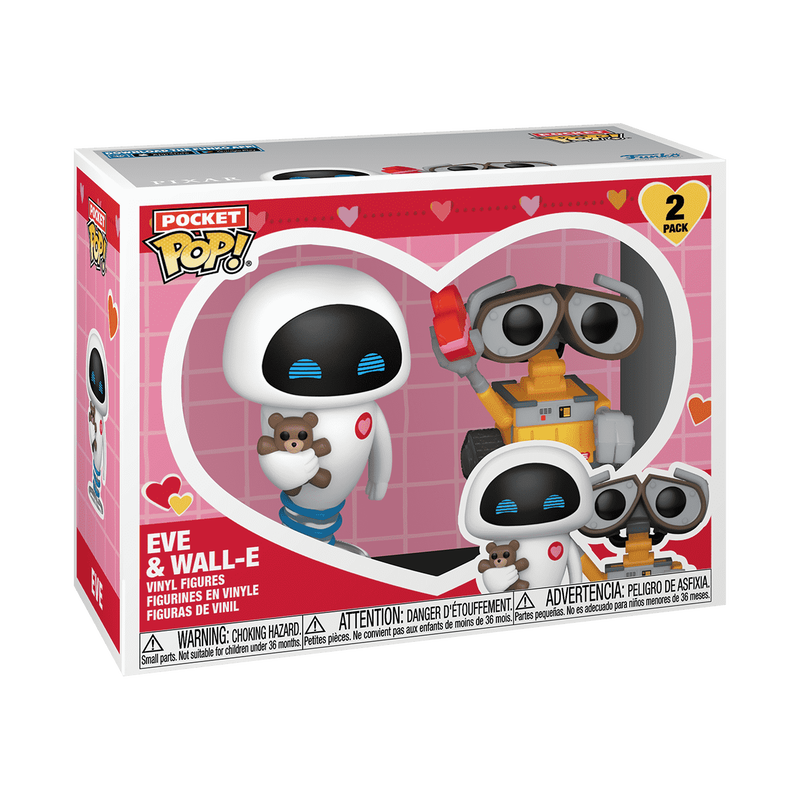 Pocket Pop! EVE & WALL-E  (Valentine) 2-Pack, , hi-res view 2