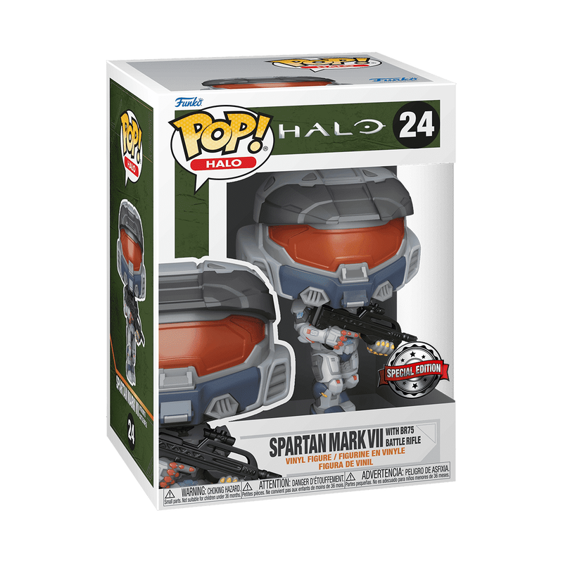 Pop! Spartan Mark VII with BR75 Battle Rifle, , hi-res view 3