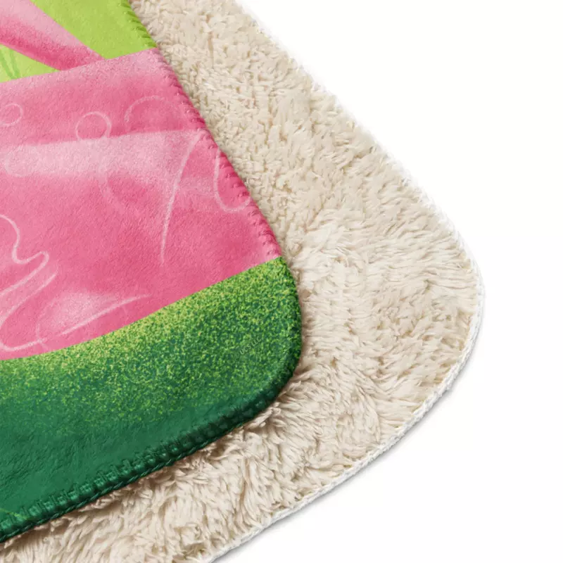 Wicked Elphaba Glinda Sherpa Blanket, , hi-res view 3