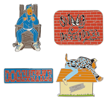 Doggystyle Snoop Dogg 4-Pack Pin Set, Image 2