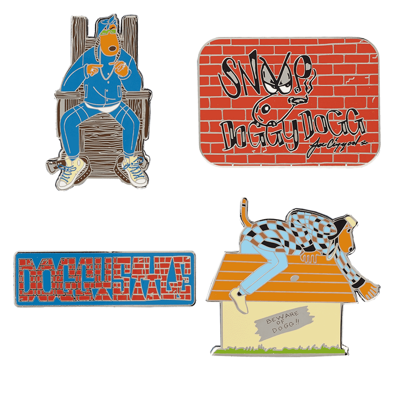 Doggystyle Snoop Dogg 4-Pack Pin Set, , hi-res image number 2