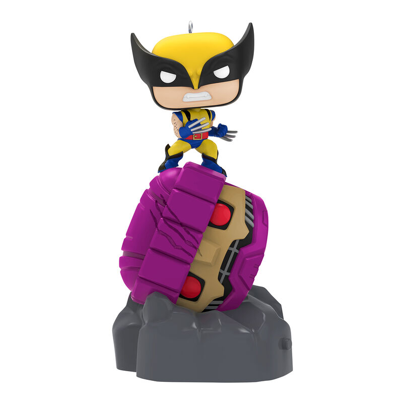 Wolverine Defeats Sentinel Ornament, , hi-res view 2