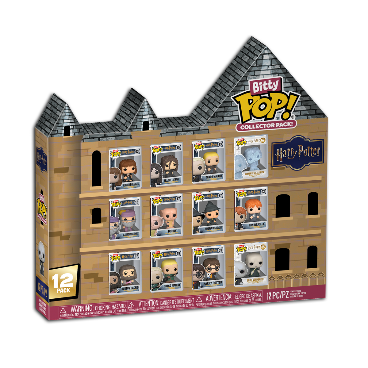 Детские фигурки Funko Bitty Pop! Collector Pack Harry Potter 12-Pack