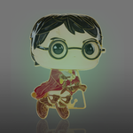 Pop! Pin Harry Potter with Broom (Glow), , hi-res view 3