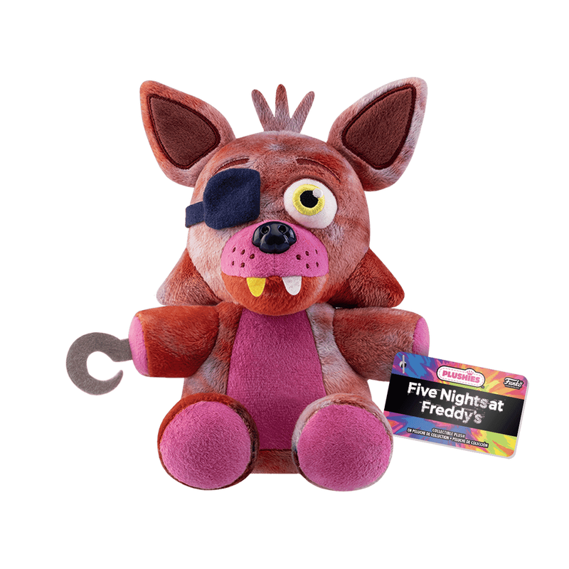 Tie-Dye Foxy Plush, , hi-res view 1