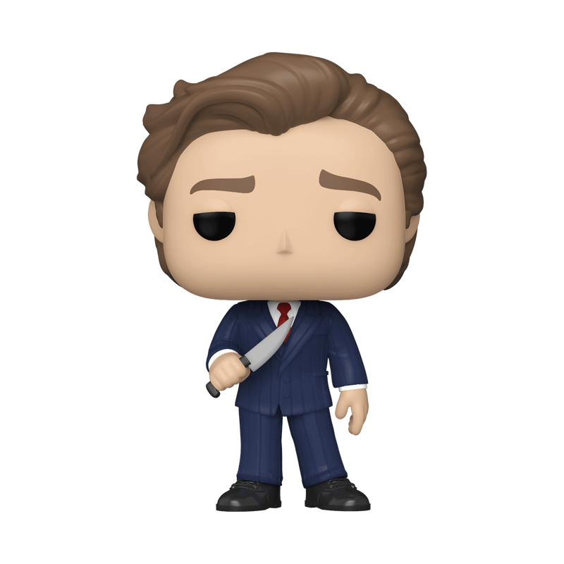 POP Movies: American Psycho- Patrick in suit w/Knife & business Card, , hi-res view 2