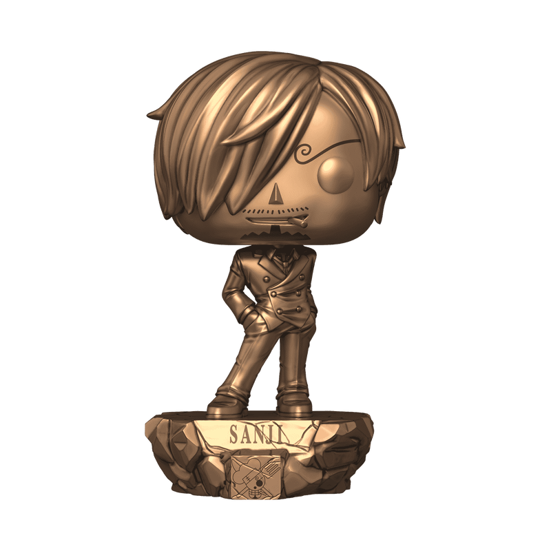 Pop! Plus Sanji Statue (Bronze) with Pop! Protector, , hi-res view 1
