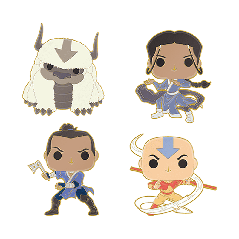 Avatar: The Last Airbender 4-Pack Pin Set, , hi-res view 2