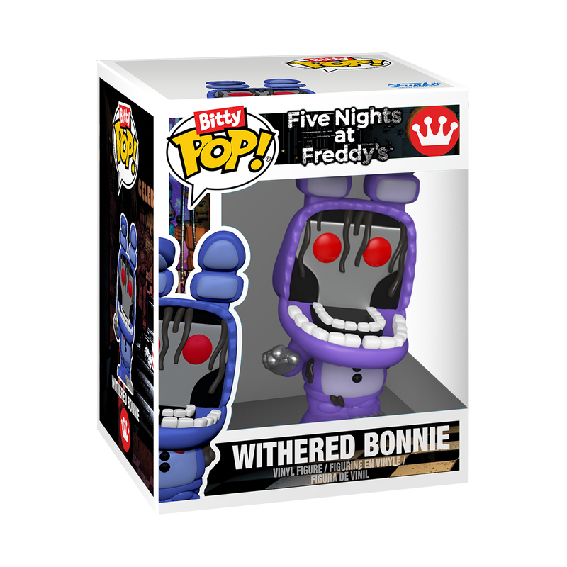 Funko Bitty Pop! FNAF - Foxy 4PK: Set Con Foxy, Cupcake, Chica E Una Minifigura Misteriosa Da 2,2 Cm