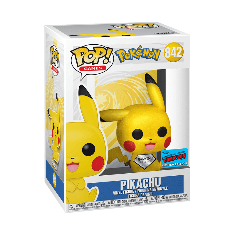 POP Games: Pokemon- Pikachu (Sitting) (DGLT), , hi-res view 1