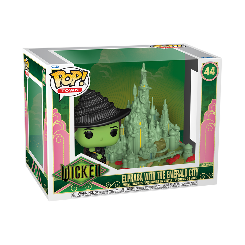 Pop! Town Elphaba with the Emerald City, , hi-res view 2
