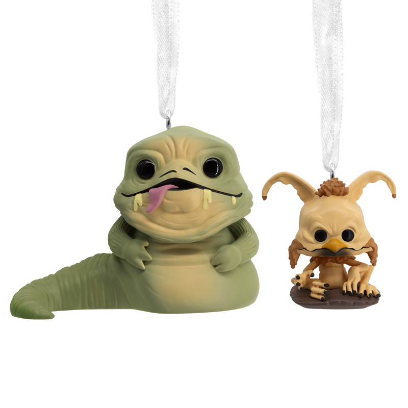 Jabba the Hutt & Salacious Crumb Ornament, , hi-res view 1
