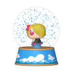 Sanji Mini Glitter Globe, , hi-res view 1