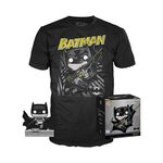 Batman (Hush) (Black and White) and Batman (Hush) Tee, , hi-res view 1