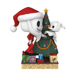 Pop! Deluxe Jack Skellington and Zero with Tree, , hi-res view 1