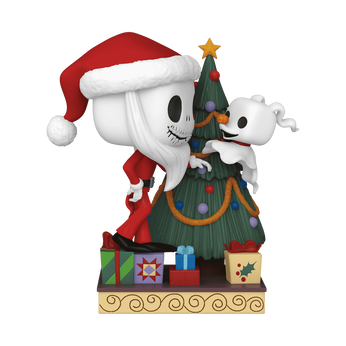 Pop! Deluxe Jack Skellington and Zero with Tree, Image 1