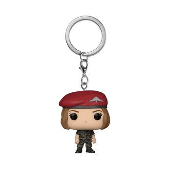 Pop! Keychain Robin in Hunter Outfit, Image 1