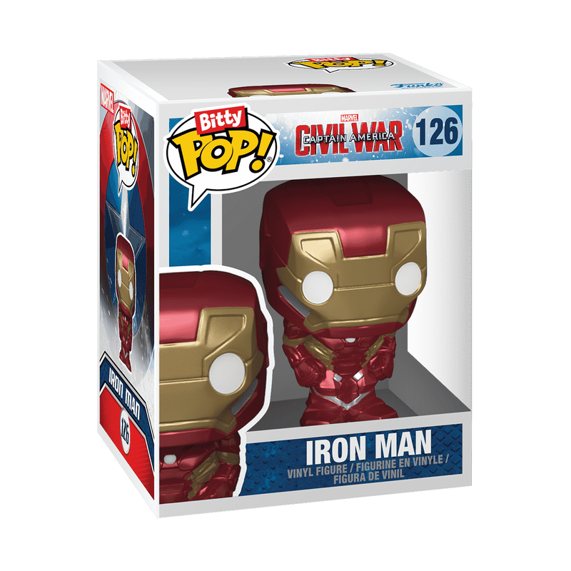 Bitty Pop! Marvel the Infinity Saga Iron Man, , hi-res view 1