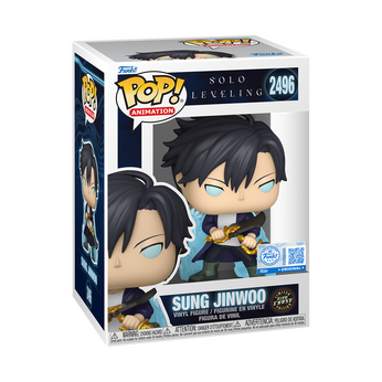Pop! Sung Jinwoo (Blue Aura) (Chase) (Glow), , hi-res view 2