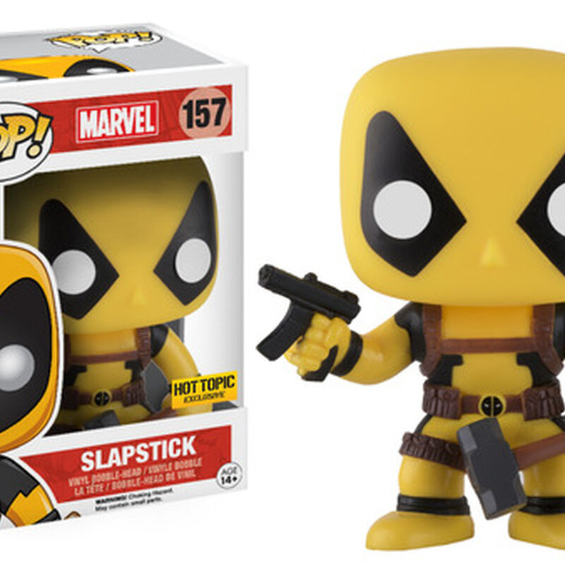 POP Marvel - Deadpool - Slapstick (Yellow), , hi-res view 1