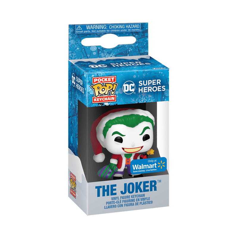Pop! Keychain The Joker as Santa, , hi-res view 2