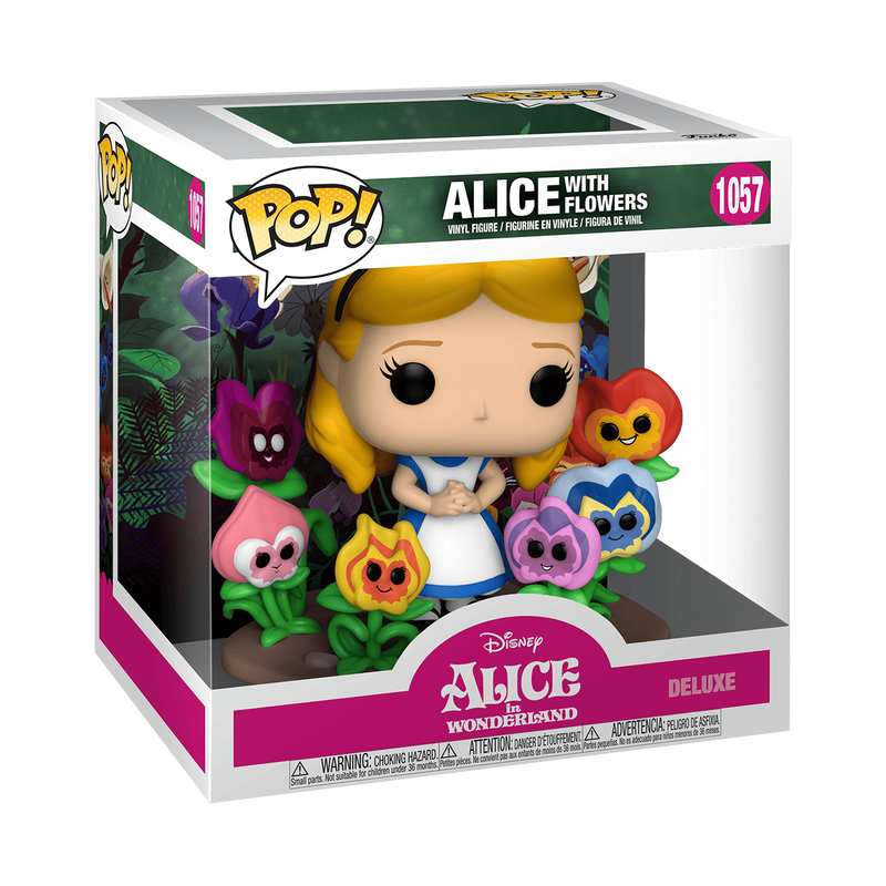 Funko Pop! Deluxe: Alice in Wonderland 70th - Alice with Flowers