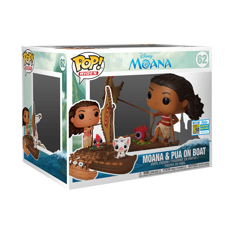 POP Rides: Moana - Moana w/ Pua on Boat, , hi-res view 1