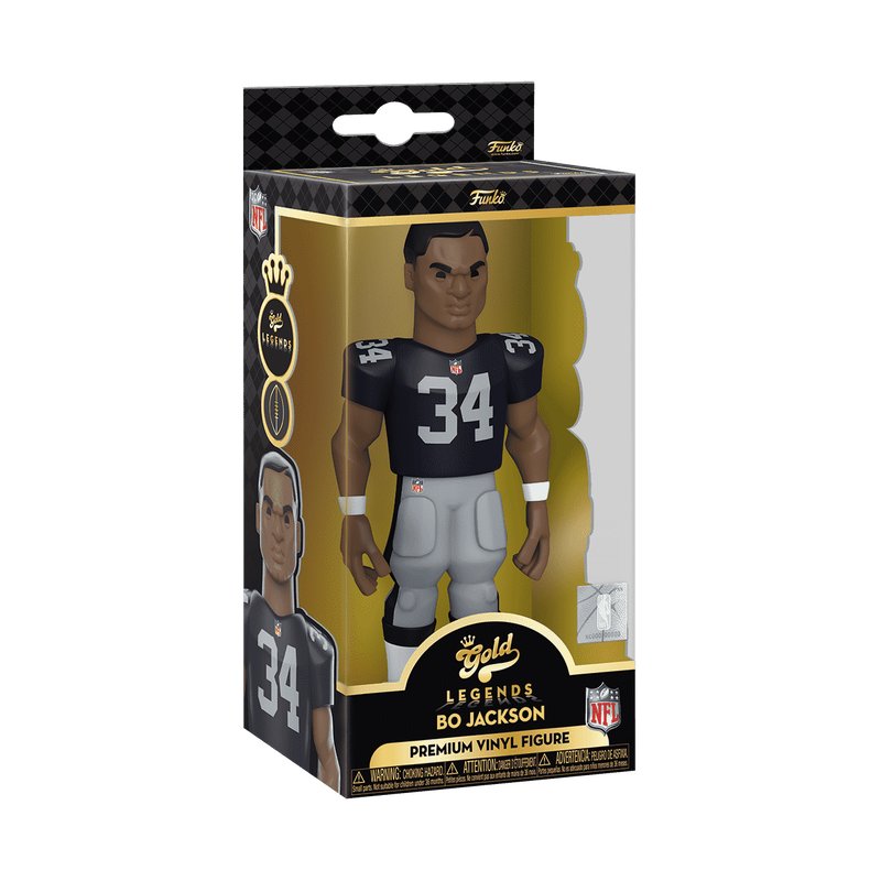 Vinyl GOLD 5" Bo Jackson - Raiders, , hi-res view 2