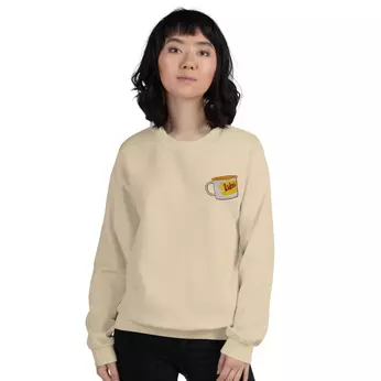 Gilmore Girls Luke's Diner Embroidered Crewneck Sweatshirt, , hi-res view 1