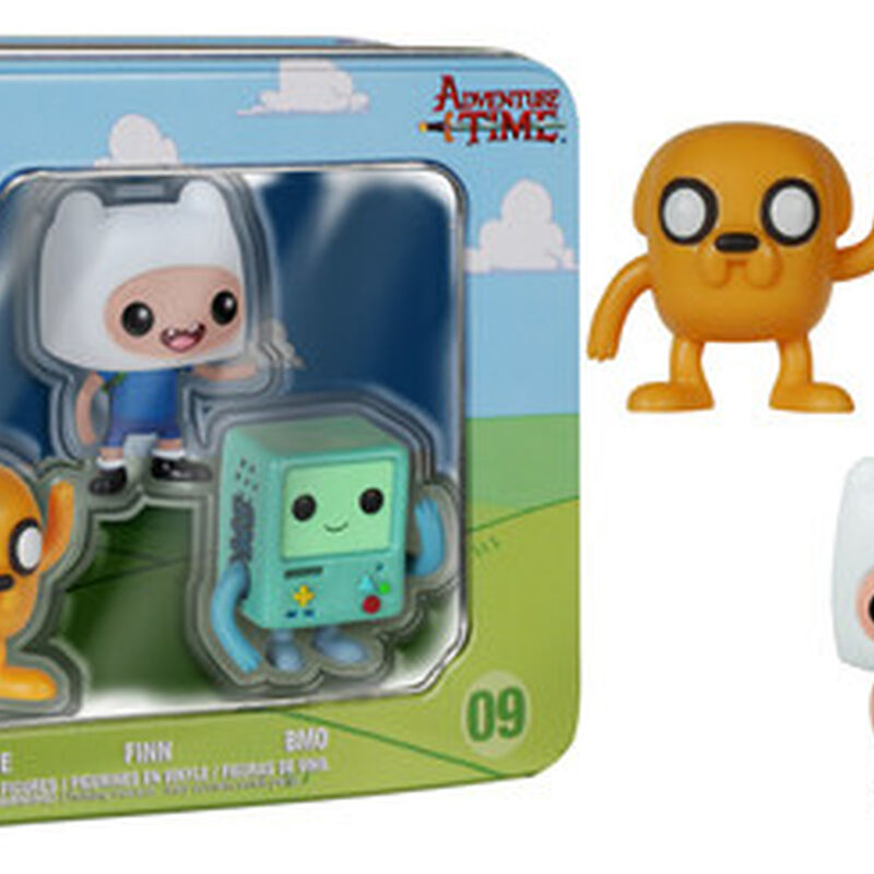 Pocket Pop! Adv Time 3 Pack Tin- Jake, Finn, BMO, , hi-res view 1